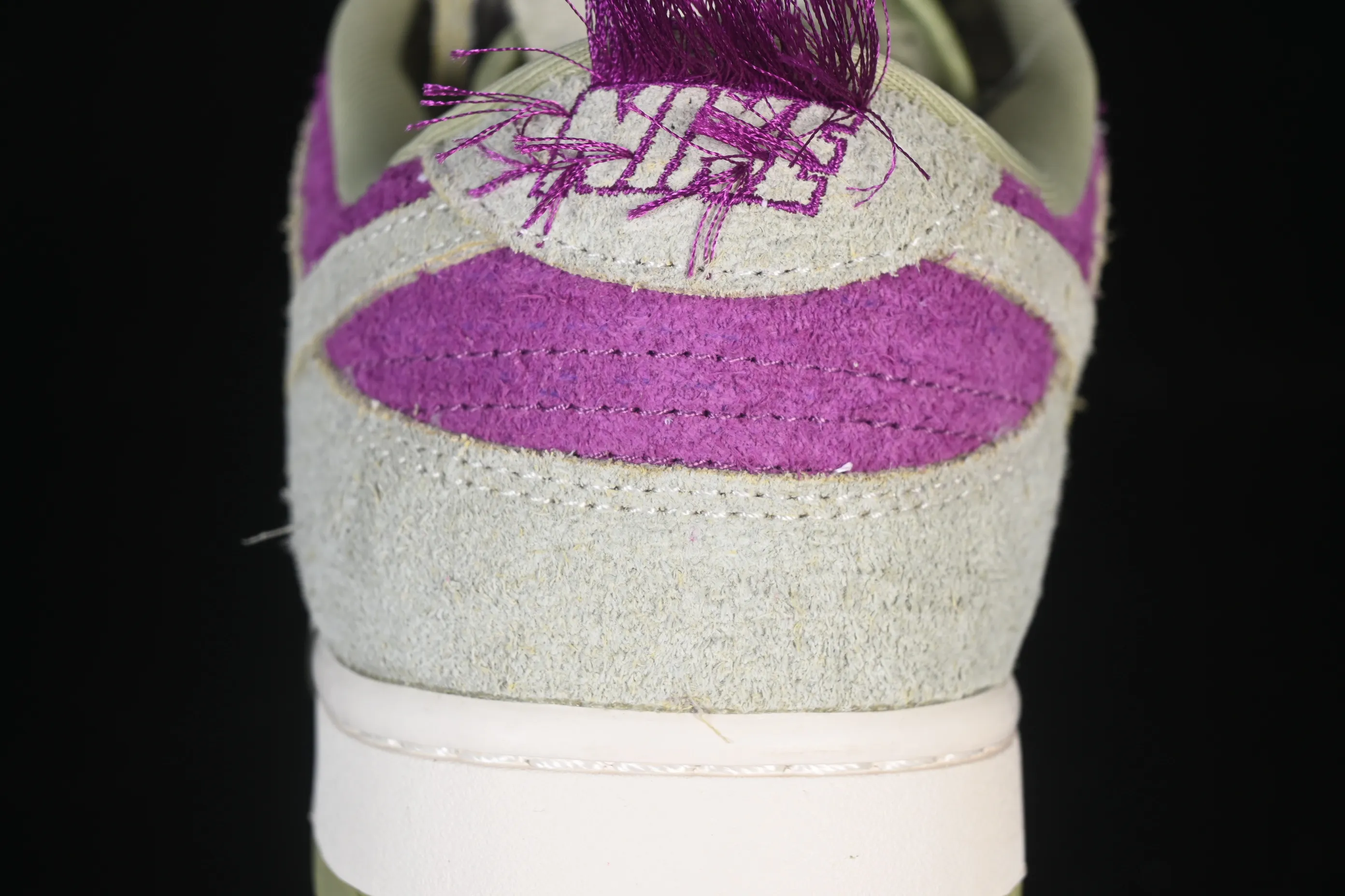 All categories Nk SB Dunk series Nk SB Dunk Low low-top sneakers Nike Dunk Low Panda "Viotech" green and purple panda low-top casual sneakers IB2990-500
